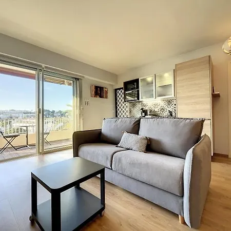 דירה Cap D'antibes 2p Garage Proche Hermitage