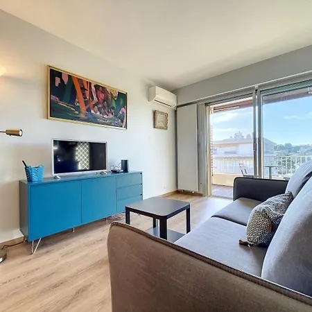 Cap D'antibes 2p Garage Proche Hermitage דירה אנטיב